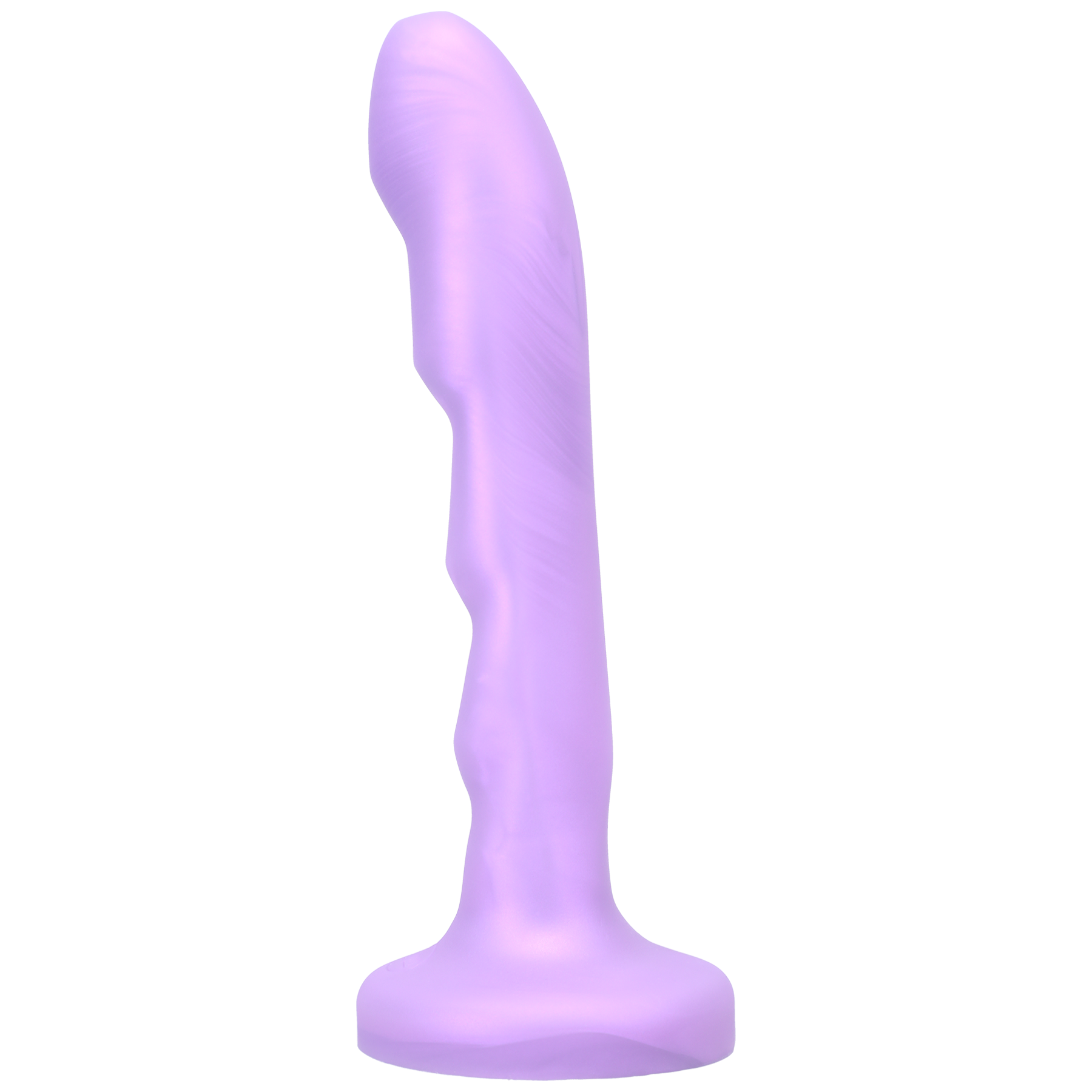 Tantus Silicone Charmer Curved G-Spot Dildo Lavender