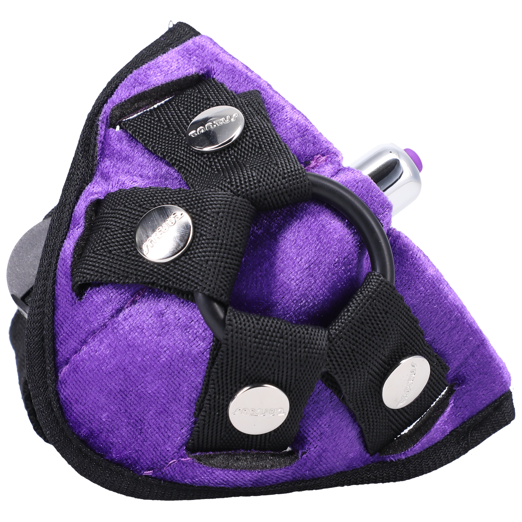 Velvet Vibrating Harness Lilac