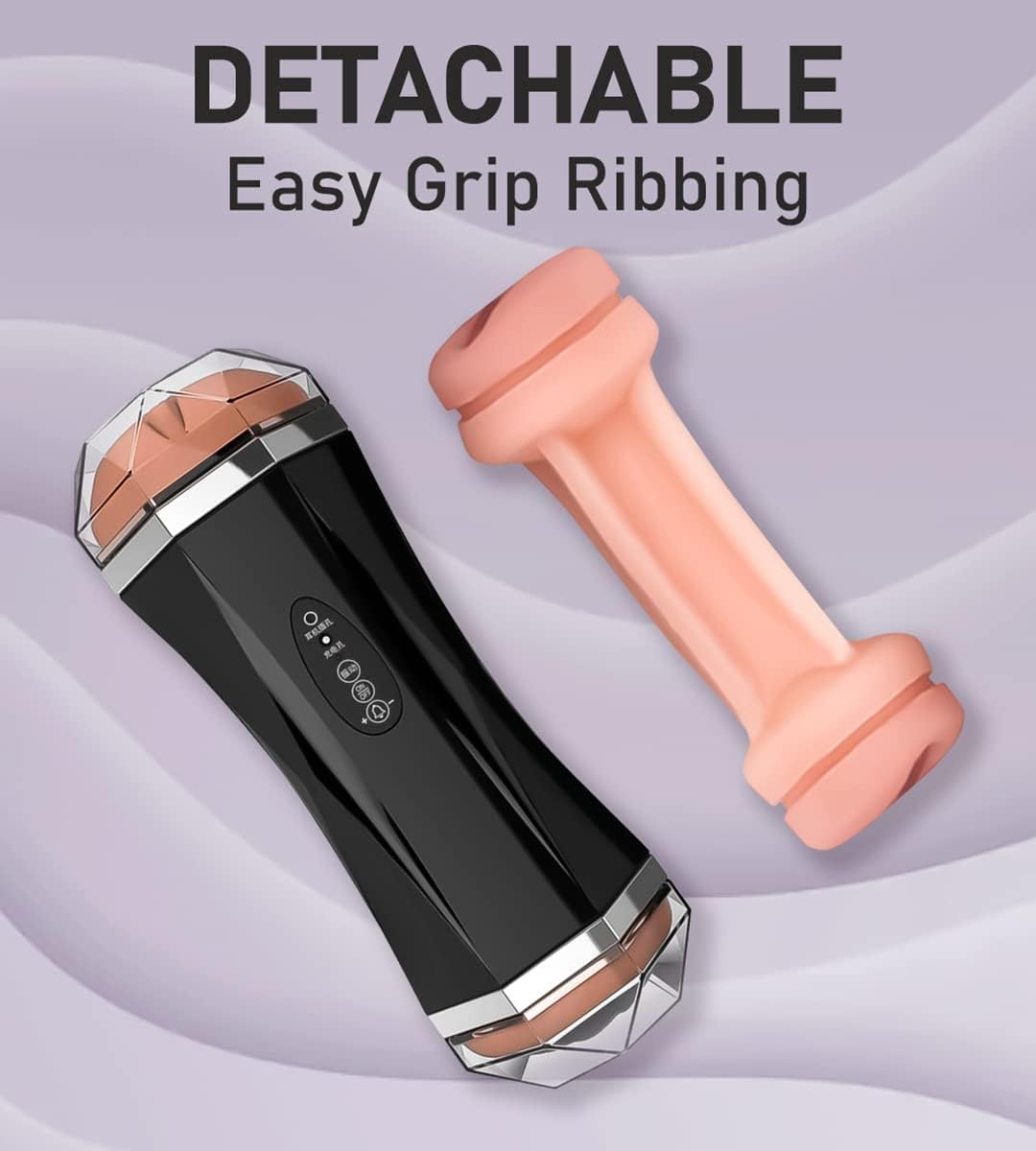 PureThrust – Sucking & Vibrating Blowjob Toy with Realistic Vagina for Men