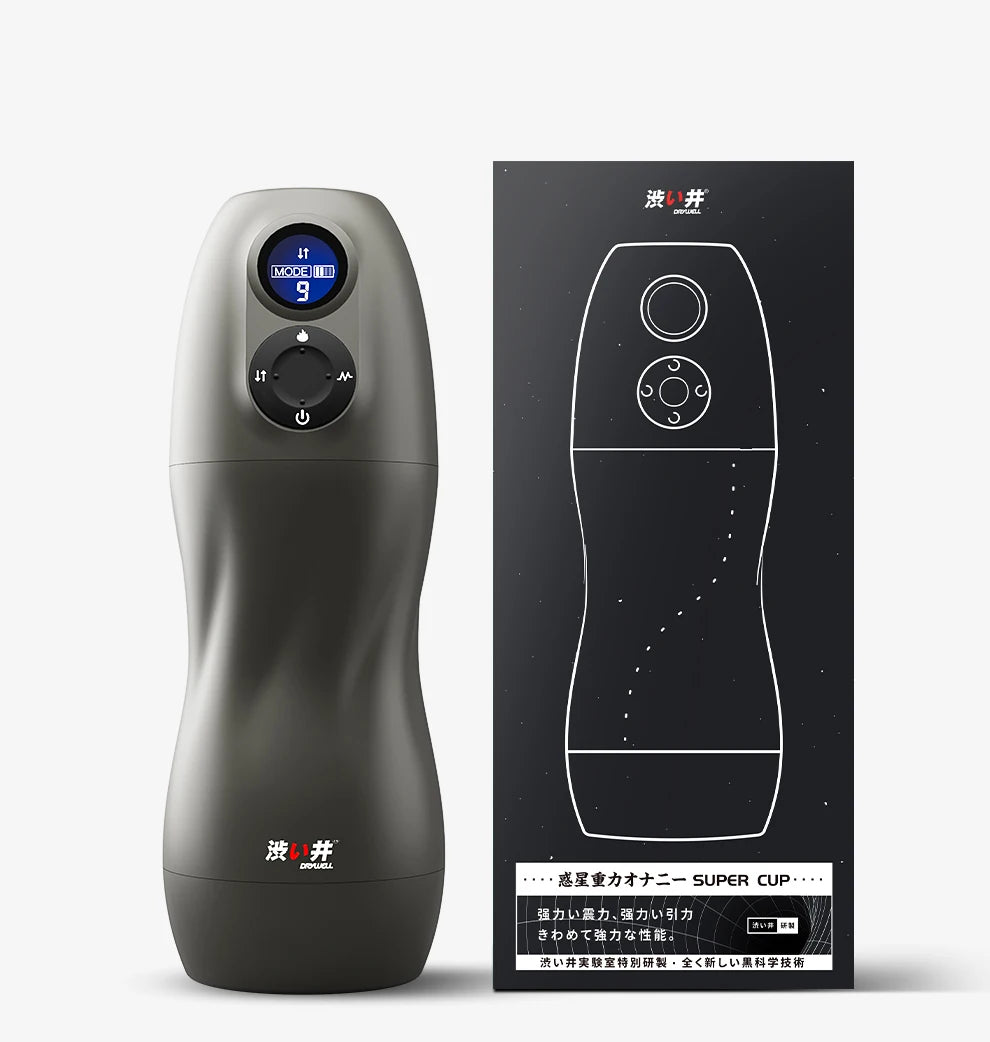 ATOM – Electric Sucking & Vibration Masturbator with Realistic Texture and Automatic Heating - SizzleFox