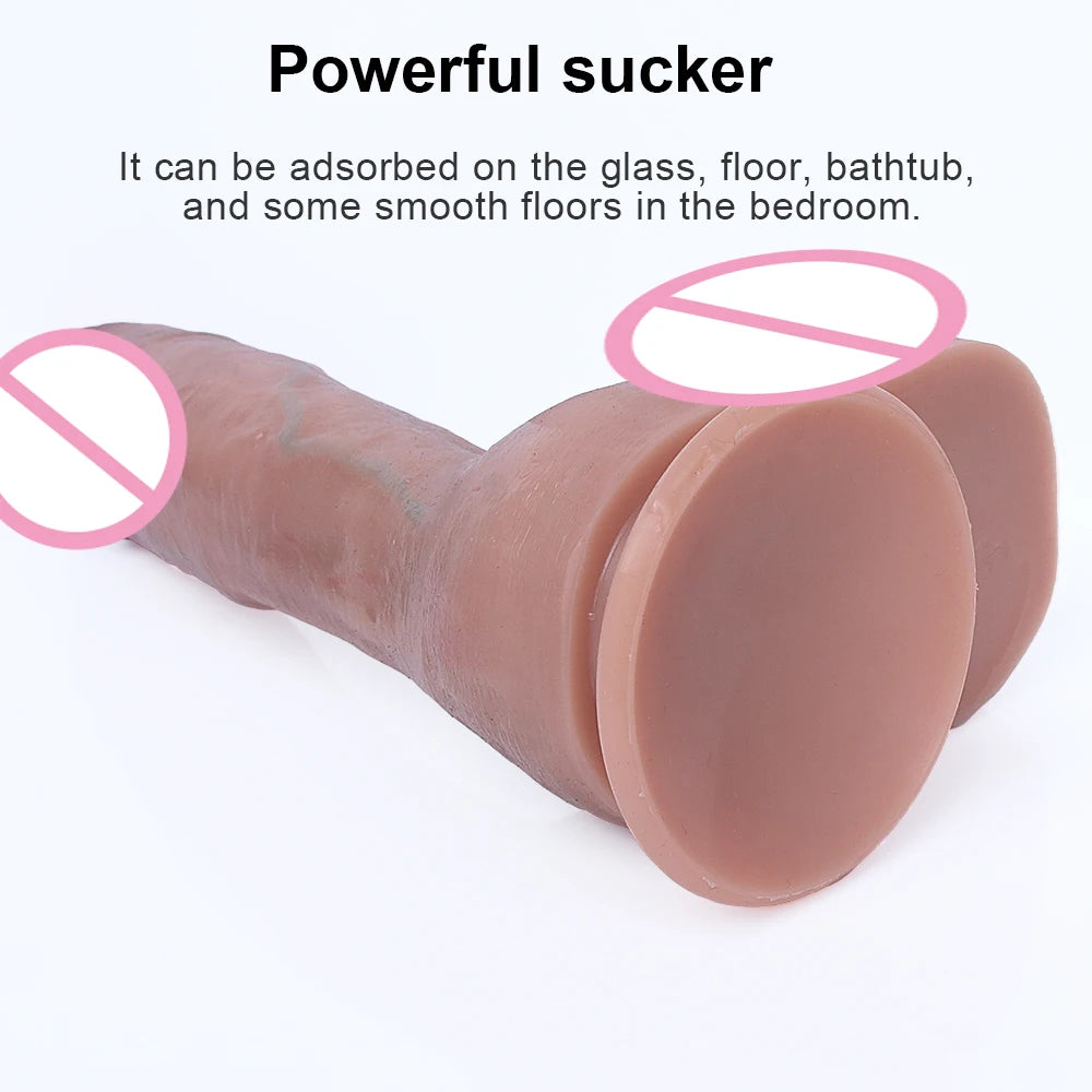 MaxThrust – Large Realistic Dildo with Suction Cup - SizzleFox