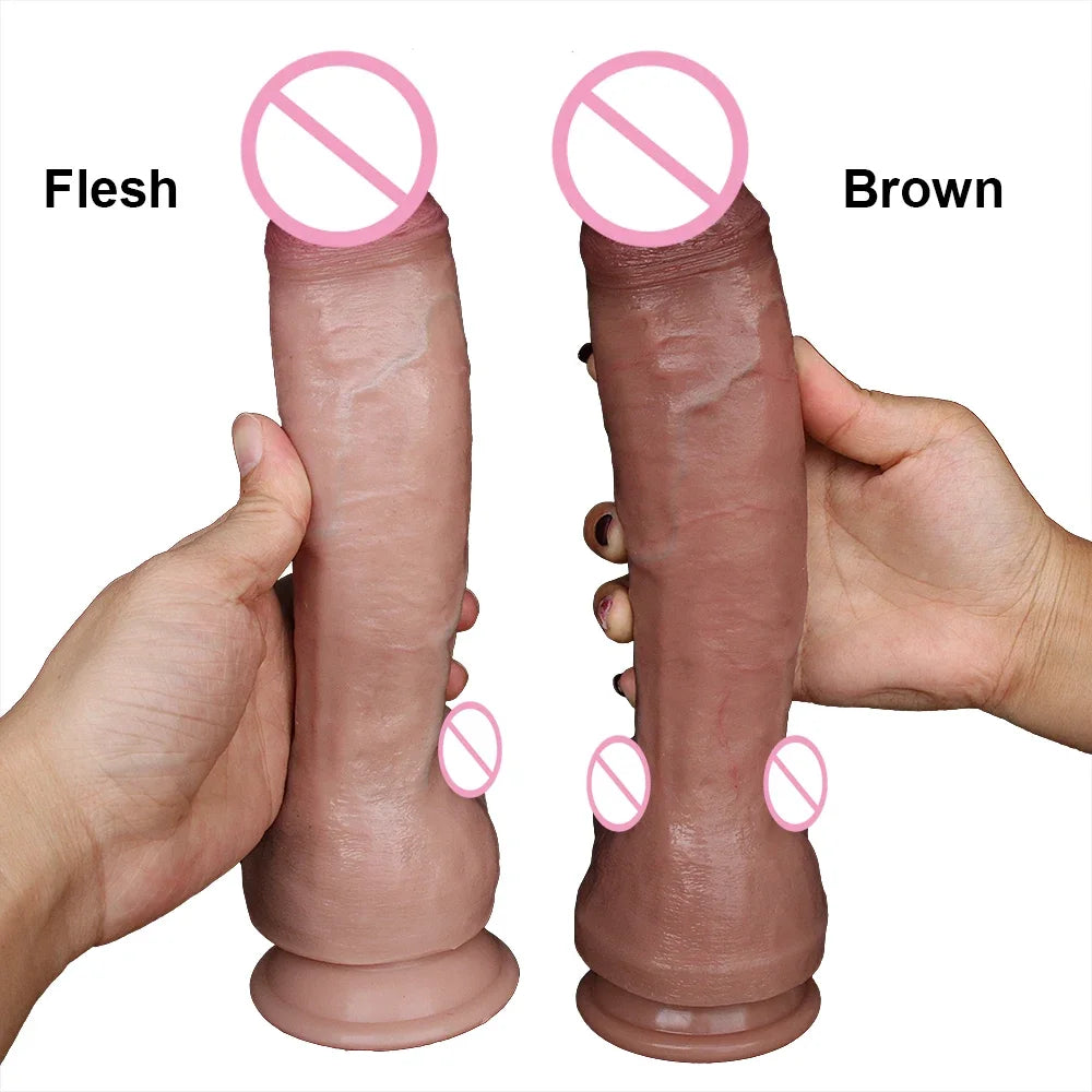 MaxThrust – Large Realistic Dildo with Suction Cup - SizzleFox