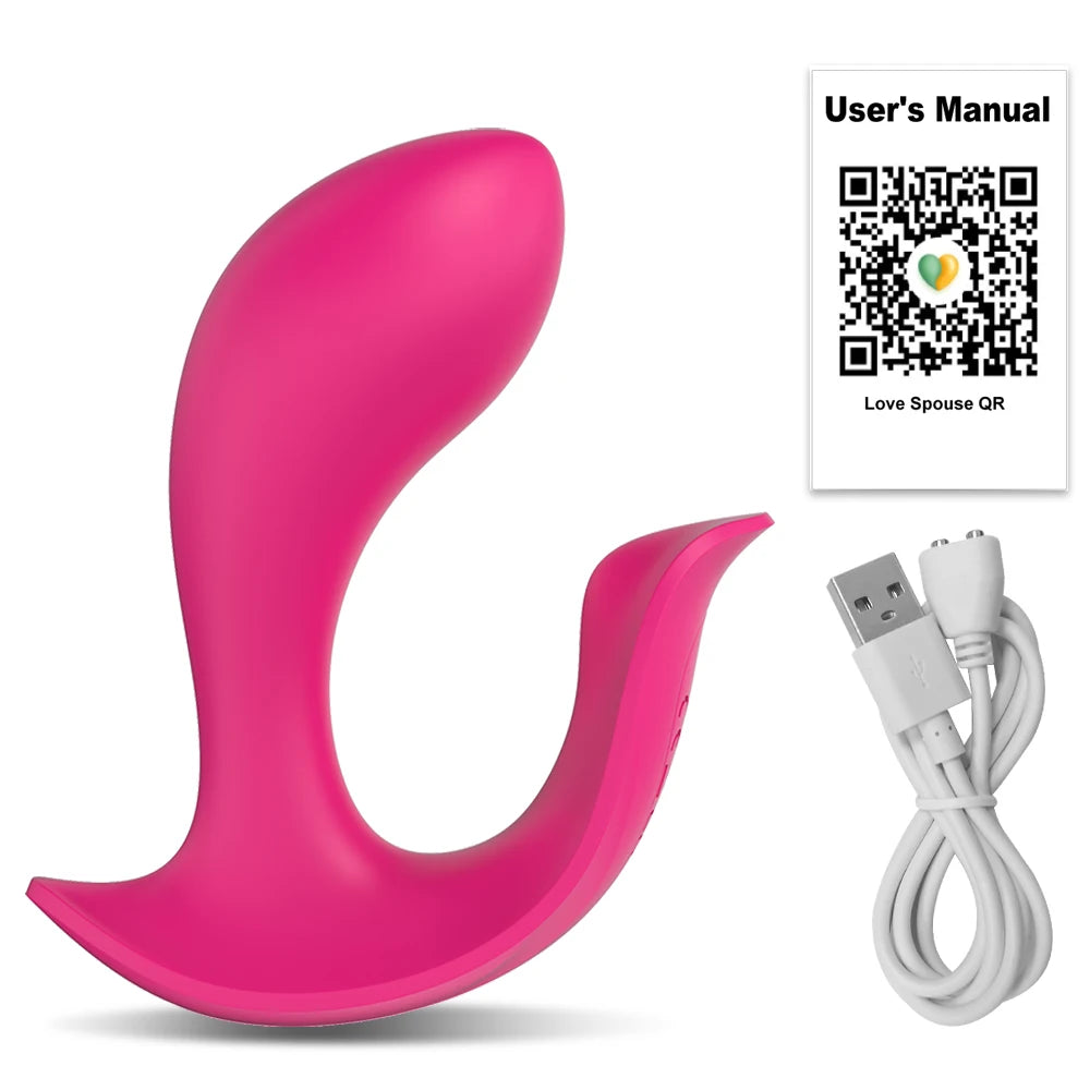 FlutterLink – Smart App-Controlled Dual Stimulation Panty Vibrator - SizzleFox