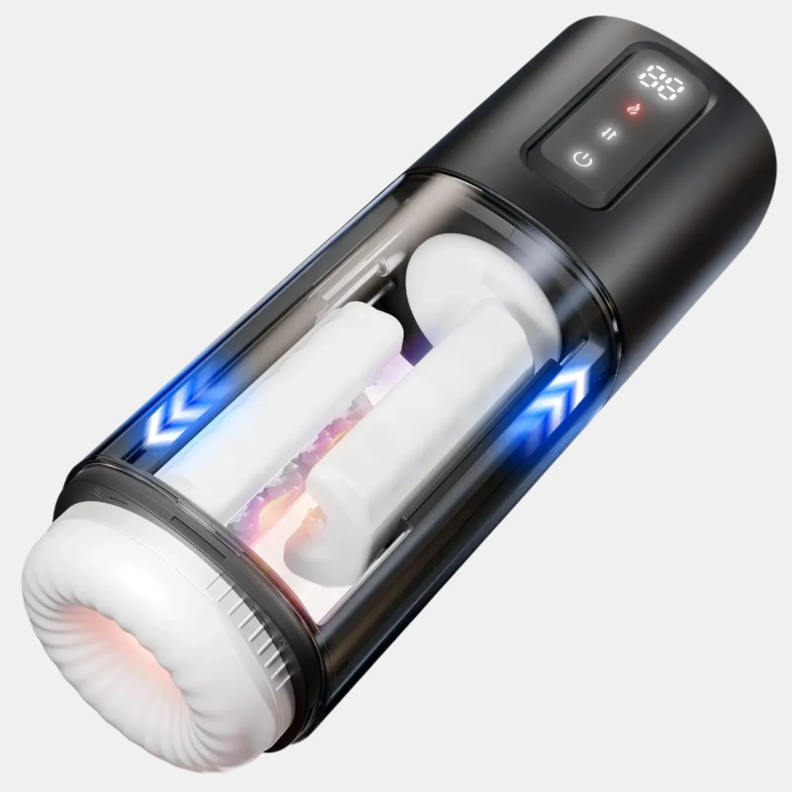 PleasureMax Pro – Automatic Male Masturbator with 7 Vibrating & Rubbing Modes, Hands-Free - SizzleFox