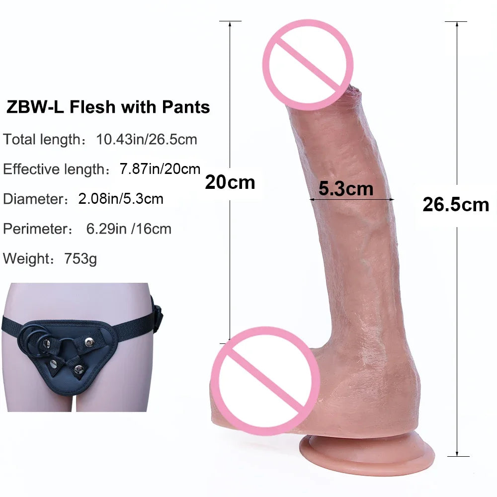 MaxThrust – Large Realistic Dildo with Suction Cup - SizzleFox