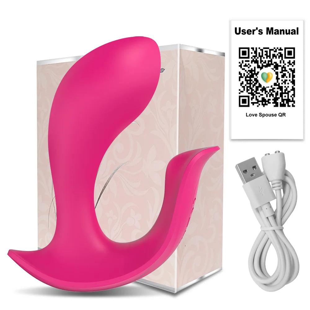 FlutterLink – Smart App-Controlled Dual Stimulation Panty Vibrator - SizzleFox