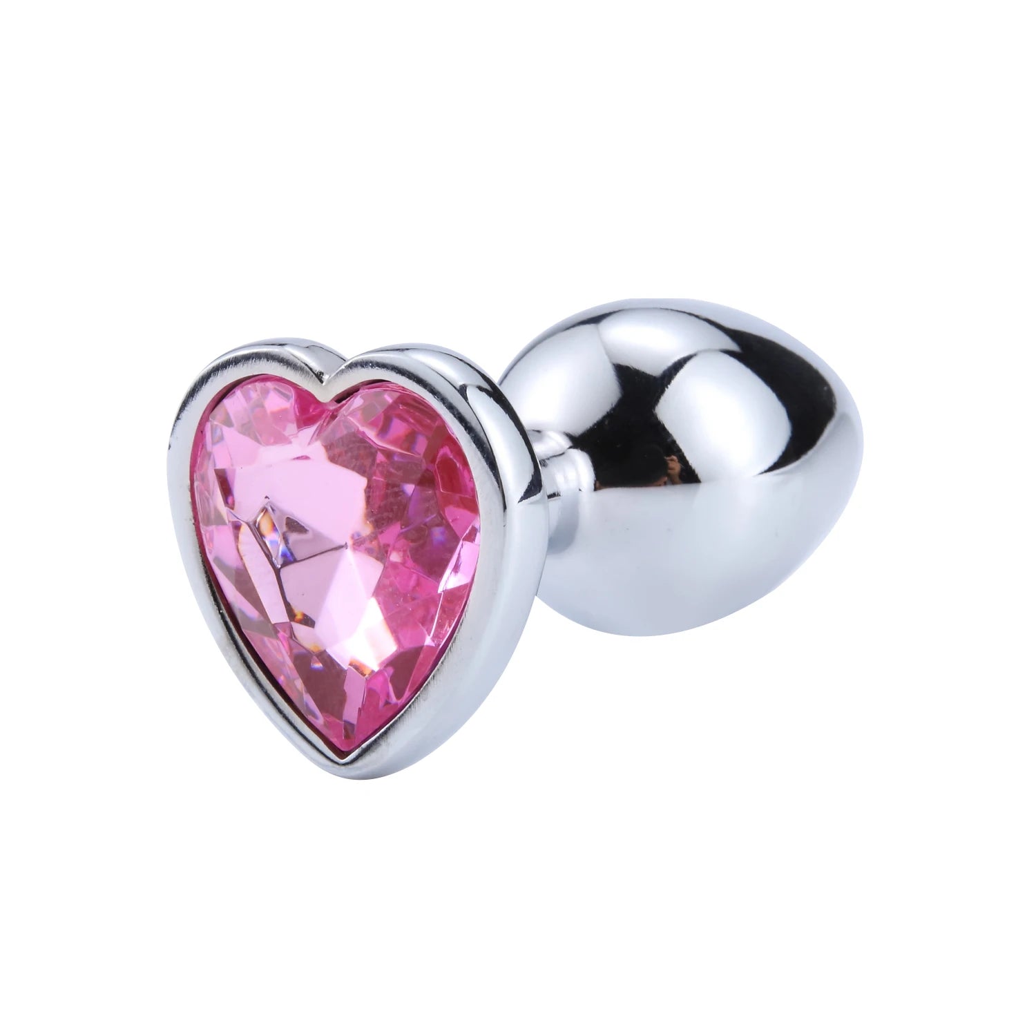 HeartGem Stainless Steel Anal Plug Set - SizzleFox