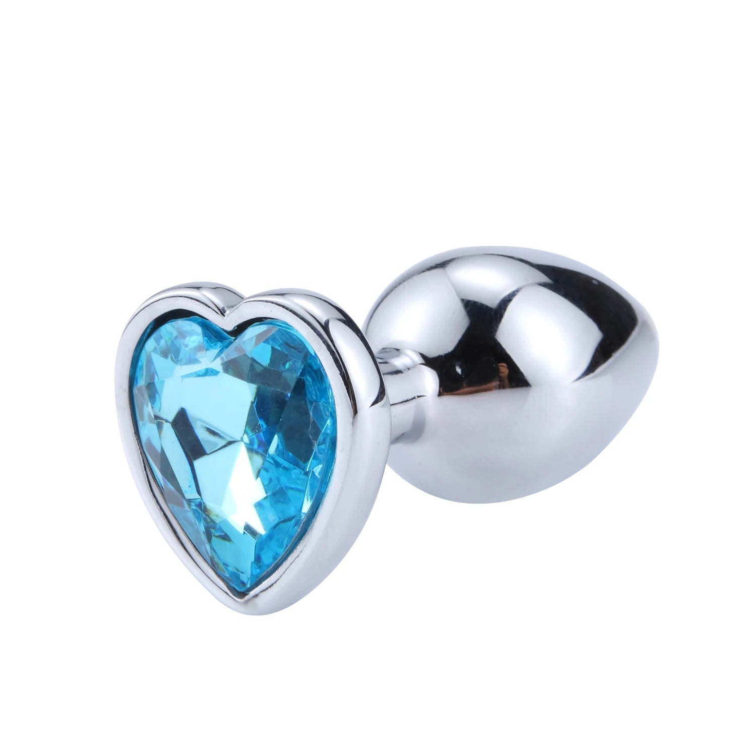 HeartGem Stainless Steel Anal Plug Set - SizzleFox