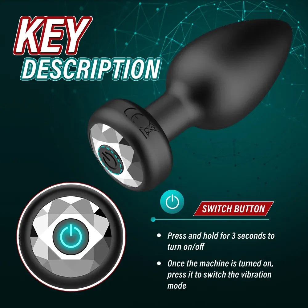 BootyCall – App-Controlled Vibrating Butt Plug for Tailored Pleasure - SizzleFox