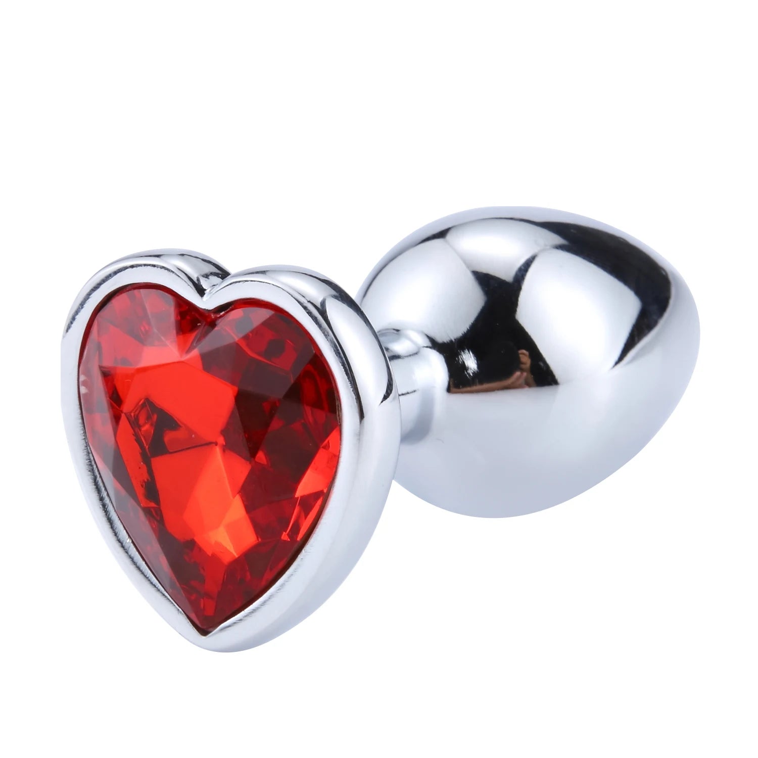 HeartGem Stainless Steel Anal Plug Set - SizzleFox