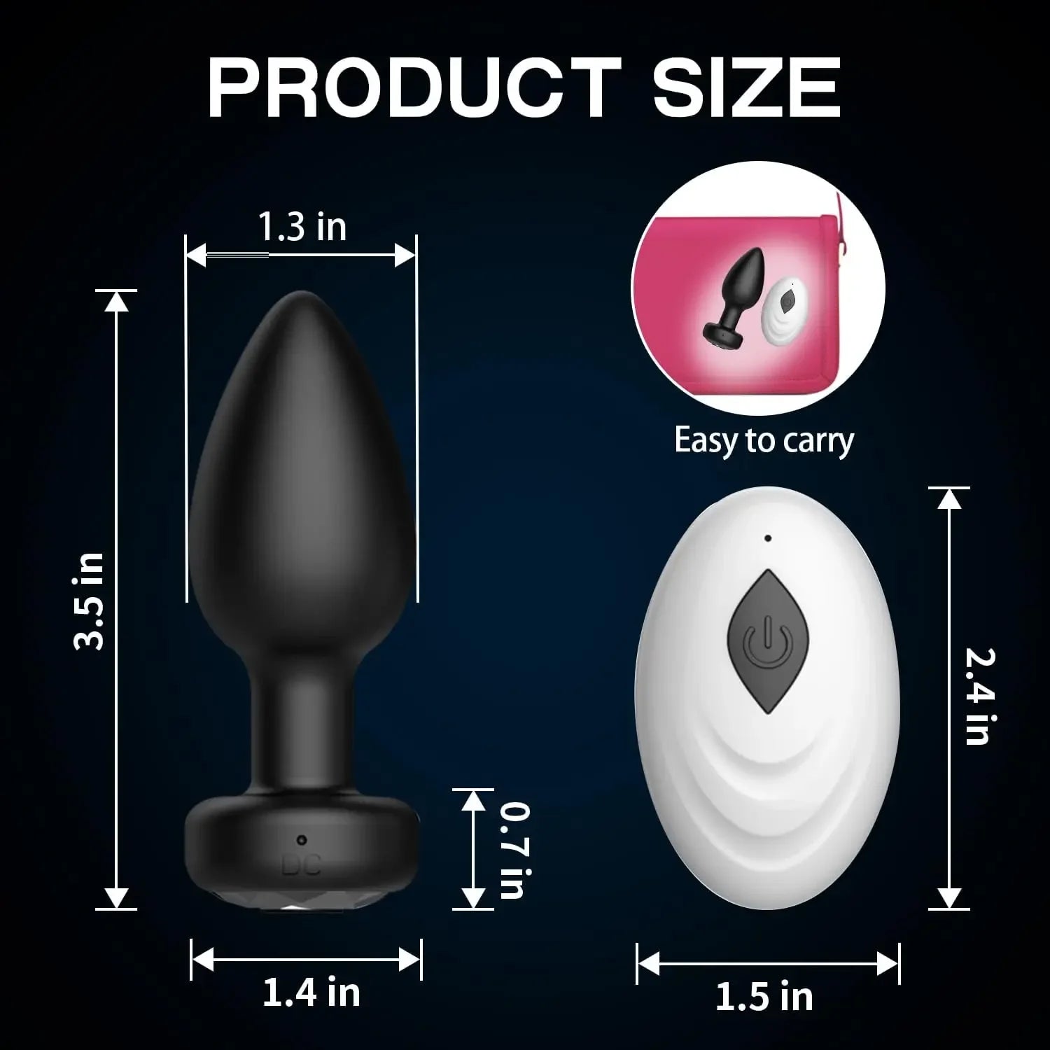 BootyCall – App-Controlled Vibrating Butt Plug for Tailored Pleasure - SizzleFox