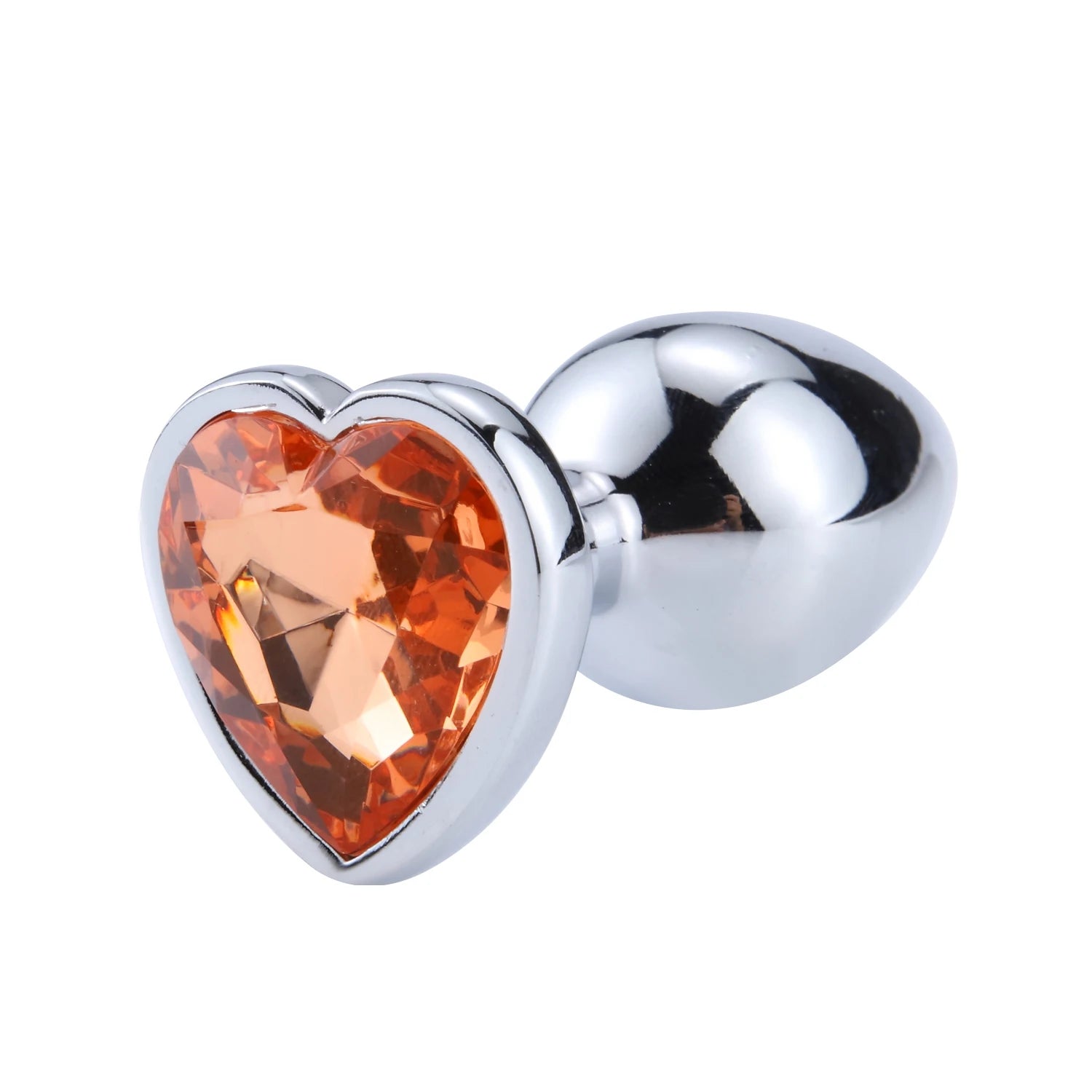 HeartGem Stainless Steel Anal Plug Set - SizzleFox