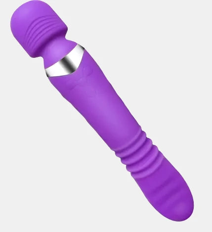 FlexiPulse – Dual-Sided Wand & Vibrator for Powerful Clitoral and Internal Stimulation - SizzleFox