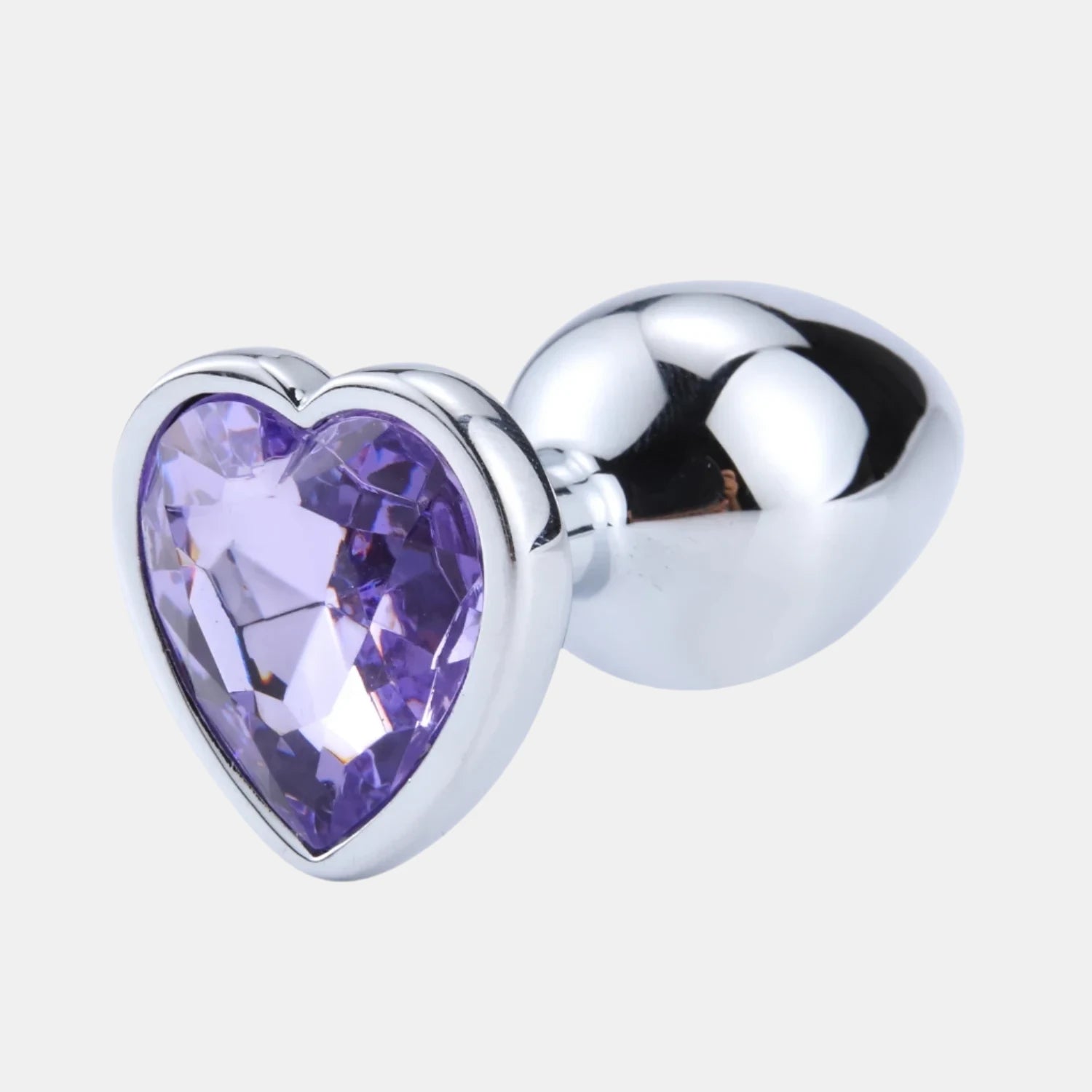 HeartGem Stainless Steel Anal Plug Set - SizzleFox