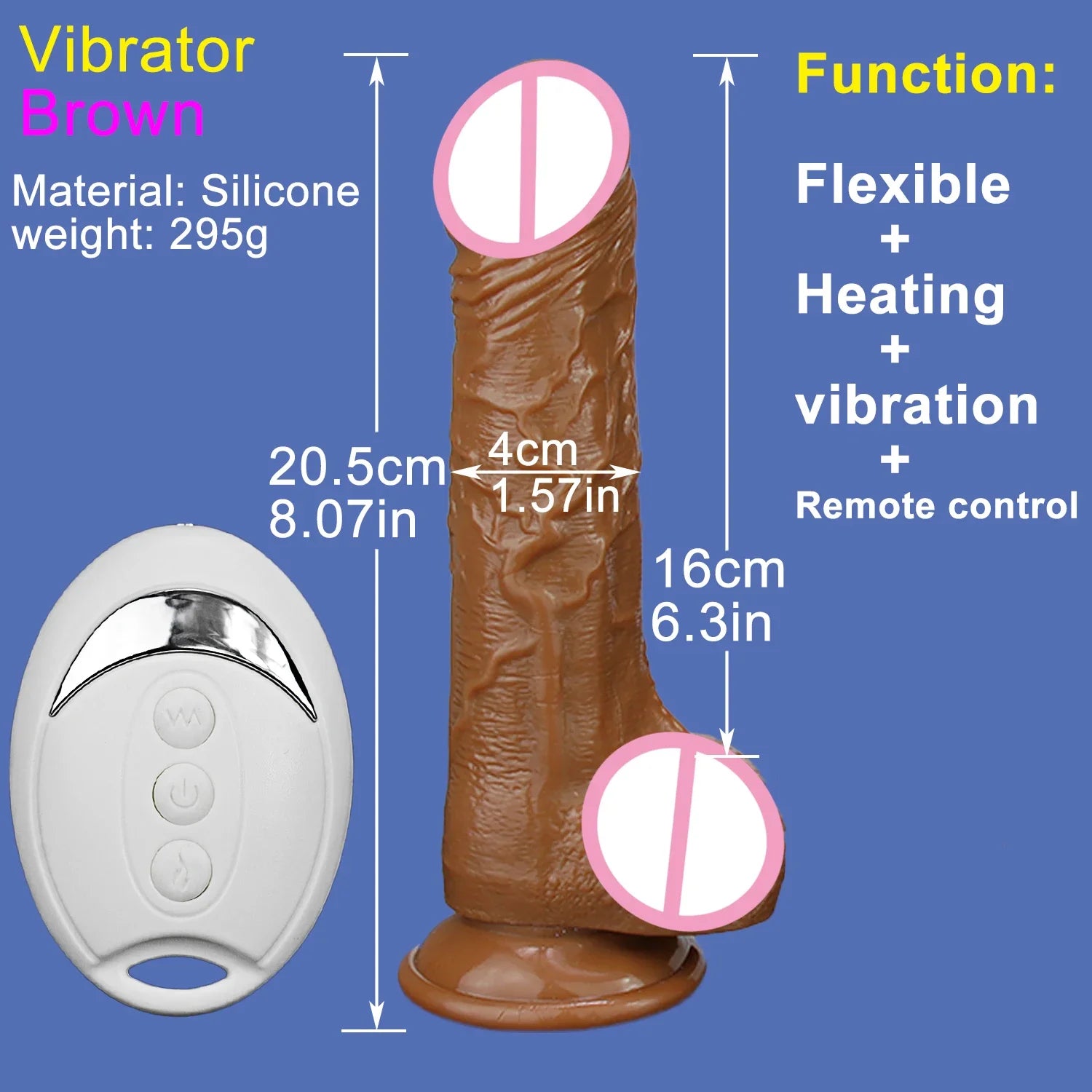 VelvetTouch – Soft, Realistic Silicone Dildo with Suction Cup for Men, Women, and Strap-On Play - SizzleFox