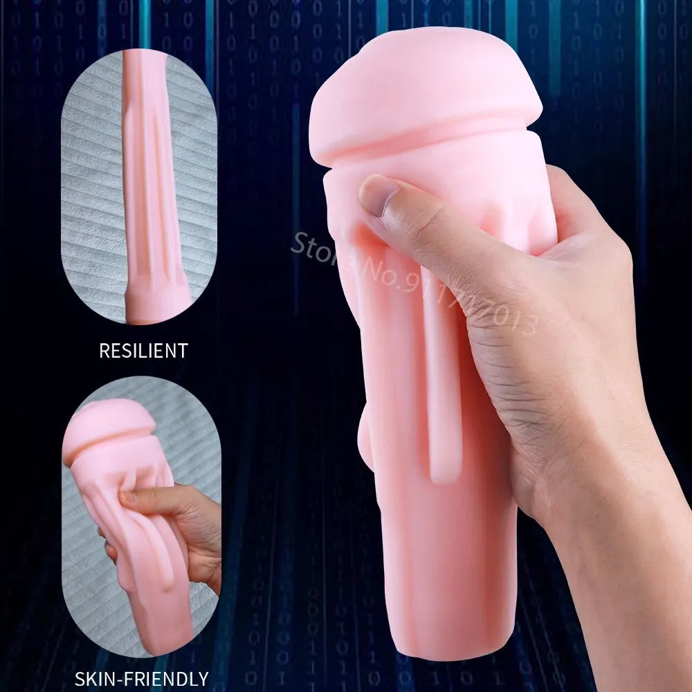 UltraStroker – Realistic Textured Male Masturbator Cup - SizzleFox