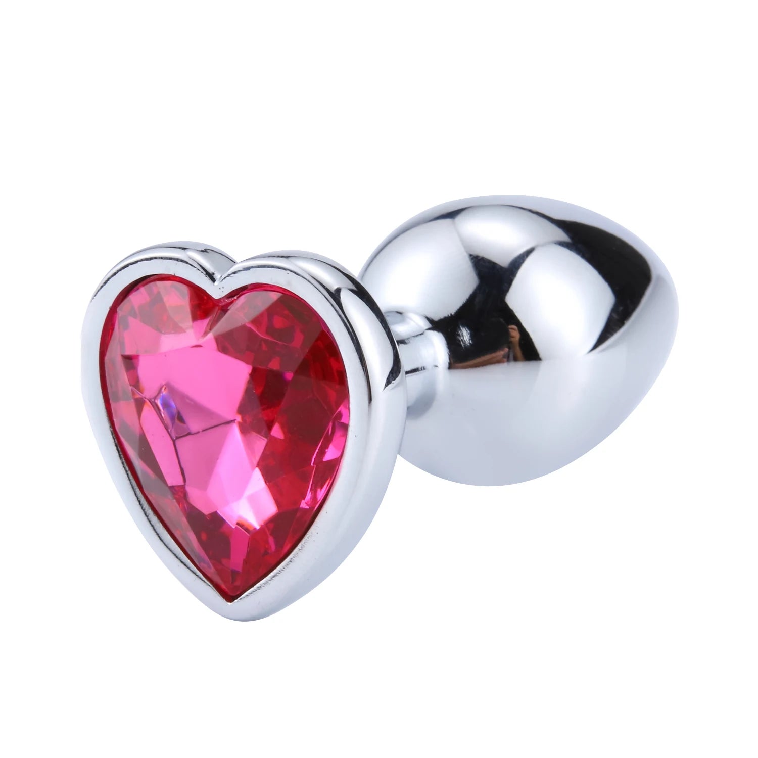 HeartGem Stainless Steel Anal Plug Set - SizzleFox