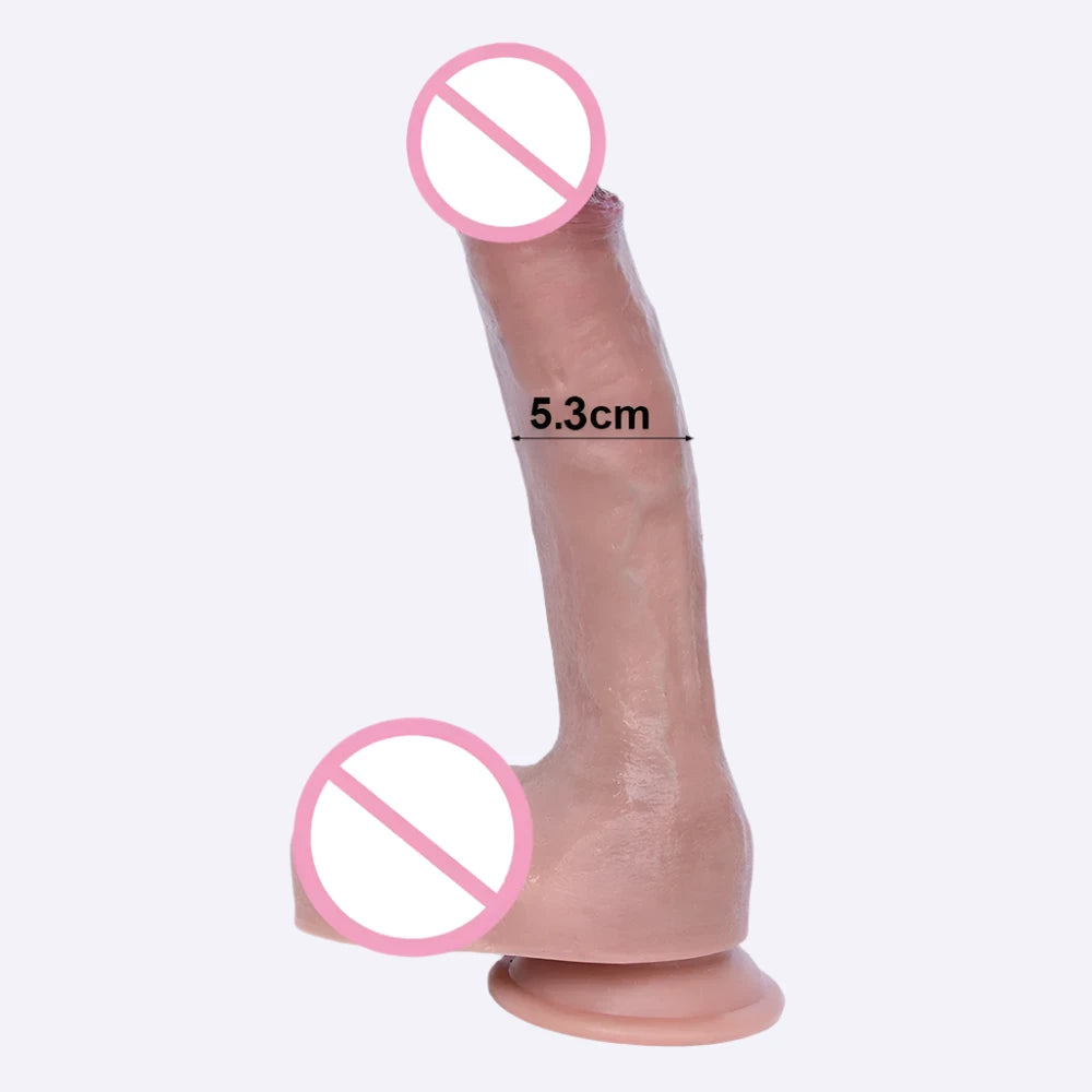 MaxThrust – Large Realistic Dildo with Suction Cup - SizzleFox