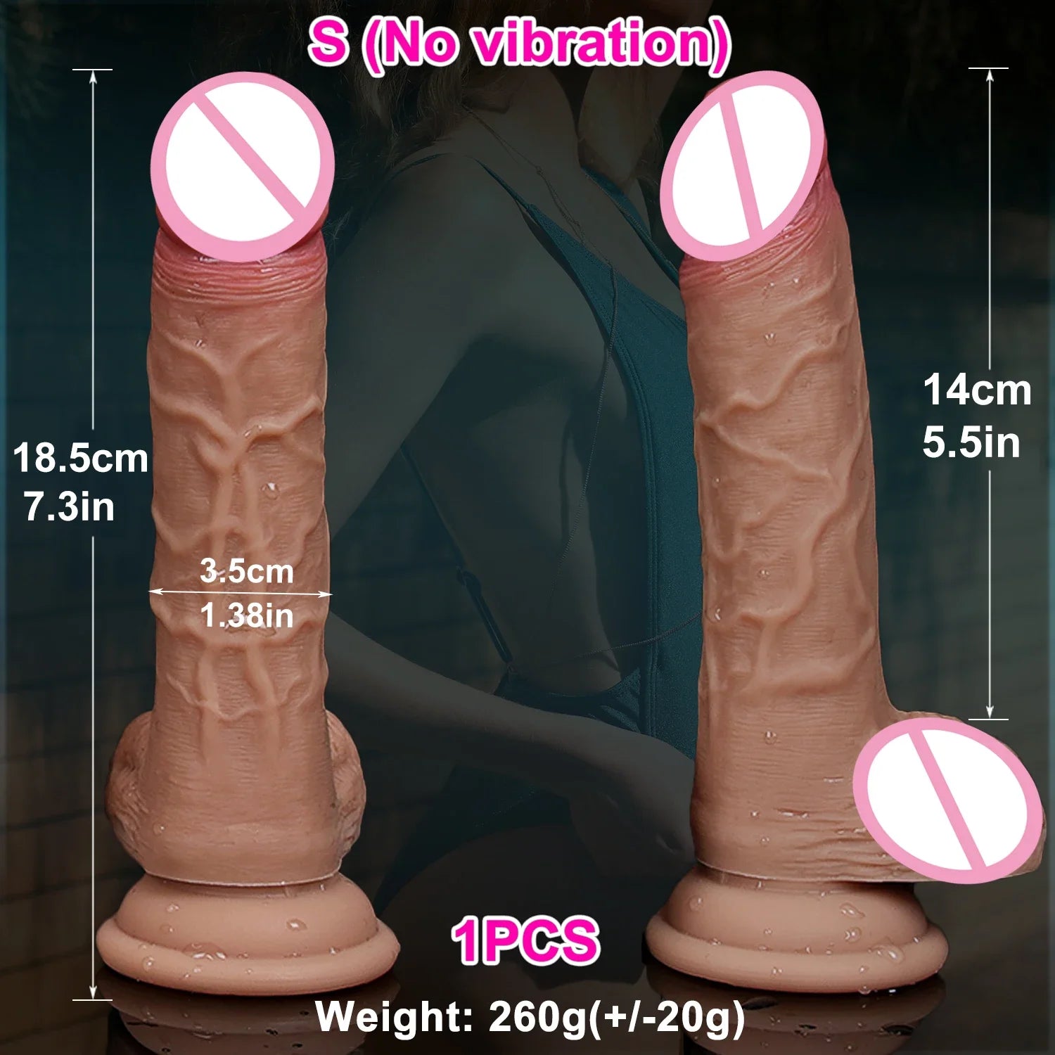 VelvetTouch – Soft, Realistic Silicone Dildo with Suction Cup for Men, Women, and Strap-On Play - SizzleFox