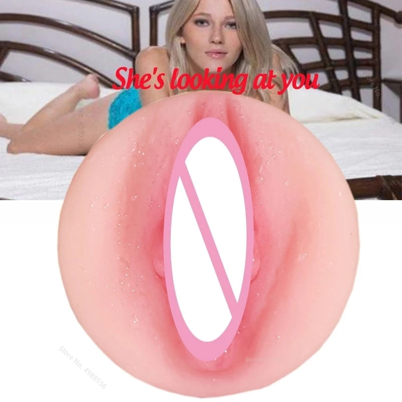 Silicone Pocket Pussy – Realistic Rubber Vagina Masturbator for Intense Pleasure - SizzleFox