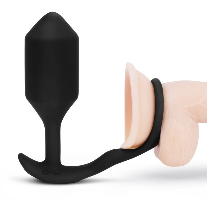 VIBRATING SNUG & TUG | XL | BLACK