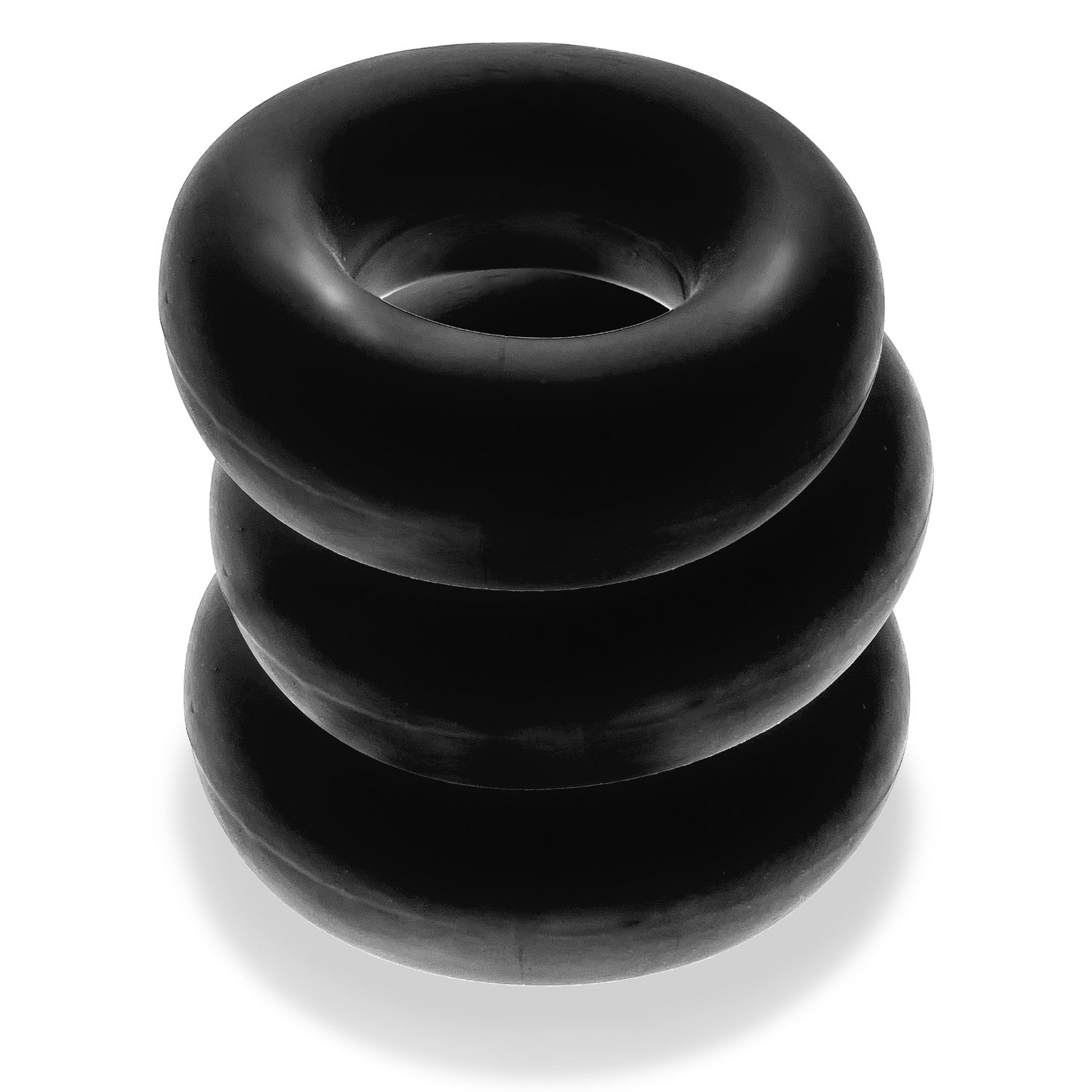 Oxballs FAT WILLY, 3-pack jumbo cockrings - BLACK