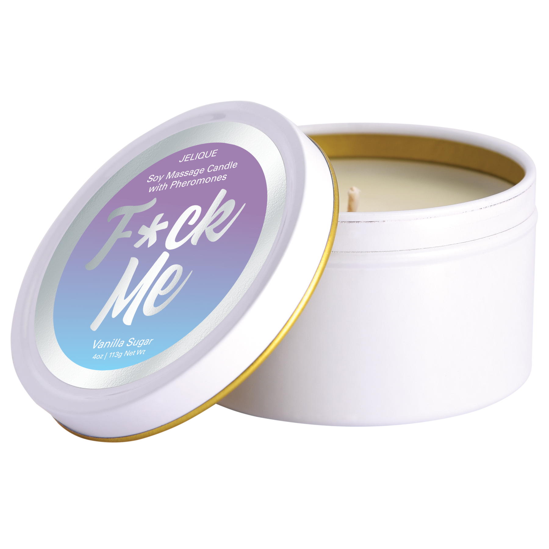 MOOD CANDLES Pheromone Soy Massage Candles Vanilla Sugar 4oz | 113g