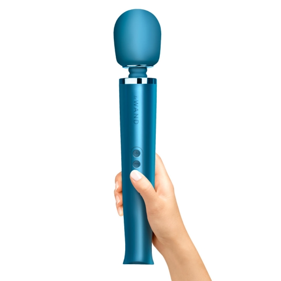 Rechargeable Vibrating Massager - Pacific Blue