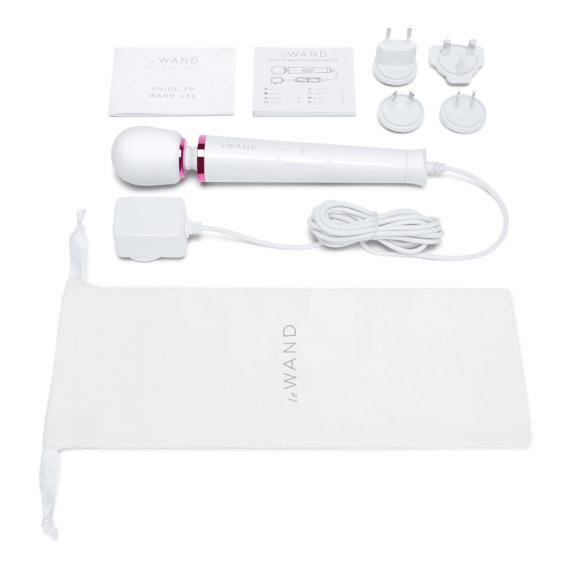 Powerful Petite Plug-In Massager - White