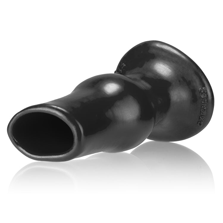 PIGHOLE DEEP-1, hollow plug - BLACK - SMALL