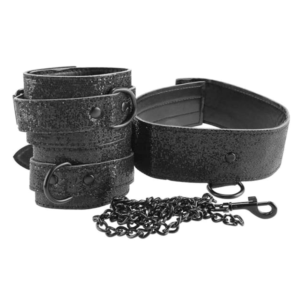 Shadow Sparkle Collar & Cuff Set